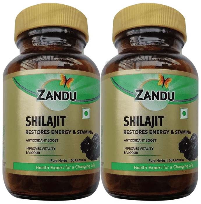 Zandu Shilajit Capsule (60 Each)