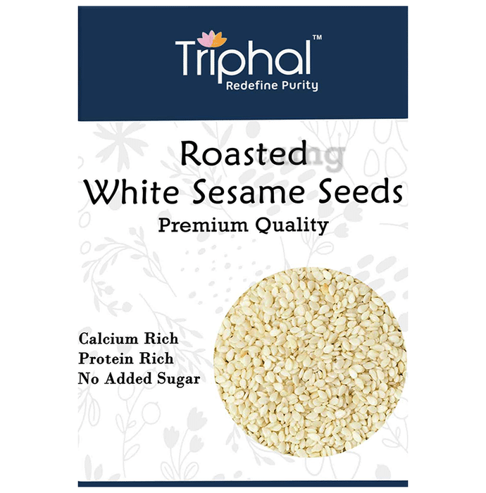 Triphal Premium Quality Roasted White Sesame Seeds
