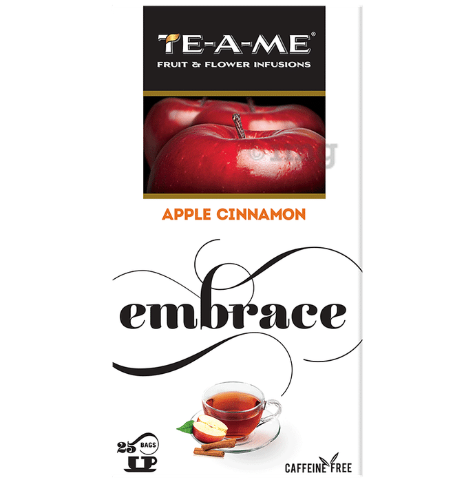 TE-A-ME Fruit & Flower Infusion Bag (1.5gm Each) Apple Cinnamon