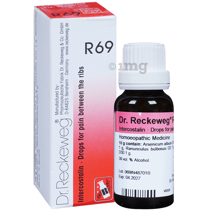 Dr. Reckeweg R69 for Pain Between The Ribs Drop