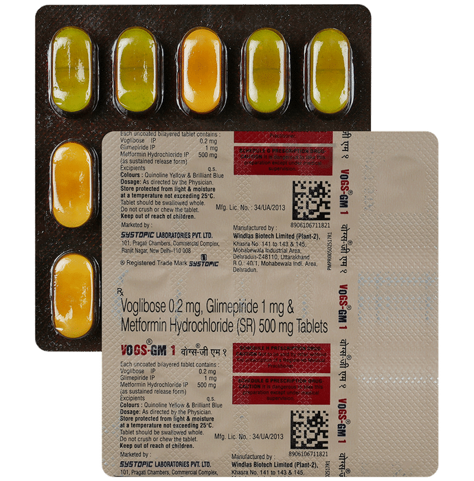 Vogs-GM 1 Tablet SR