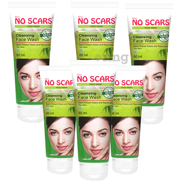 NO Scars Cleansing Face Wash with Eminence of Neem Extract