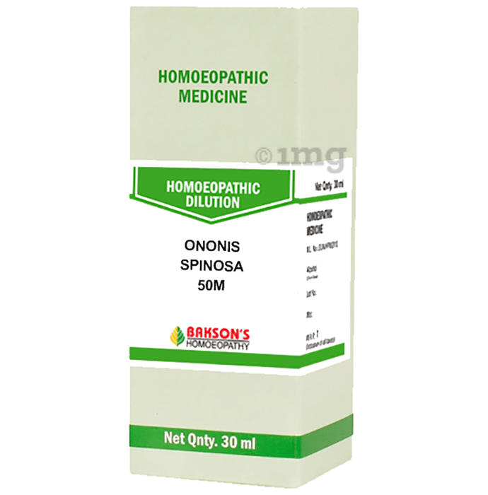 Bakson's Homeopathy Ononis Spinosa Dilution 50M
