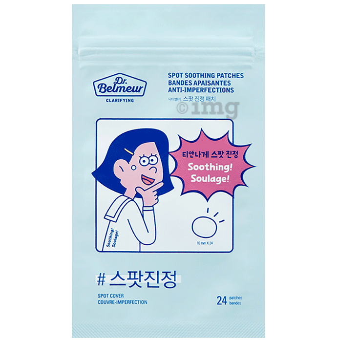 The Face Shop Dr.Belmeur Clarifying Spot Soothing Patches, Reduces Acne Sizes & Prevents Acne From Scarring