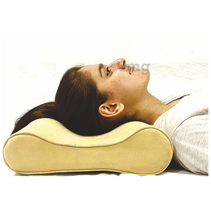 IGR Cervical Pillow Twin Contoured Beige Universal