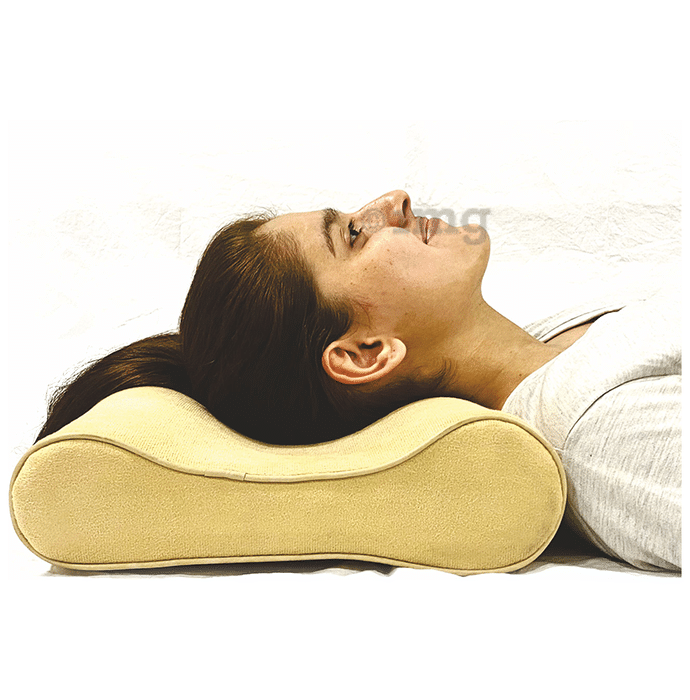 IGR Cervical Pillow Twin Contoured Beige Universal