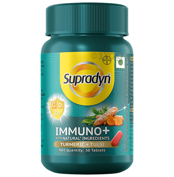 Supradyn Immuno+ Multivitamin Tablet with Natural Ingredients
