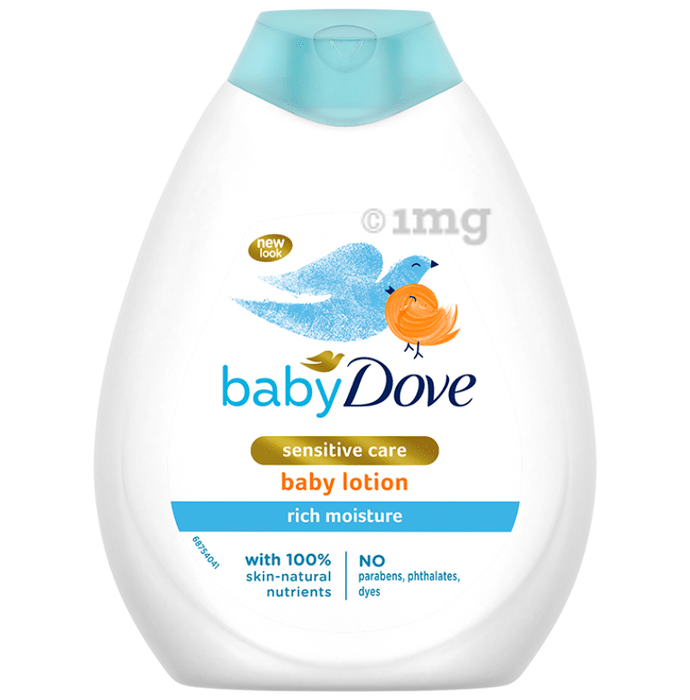 Baby Dove Rich Moisture Baby Lotion | No Paraben, Phthalates & Dyes