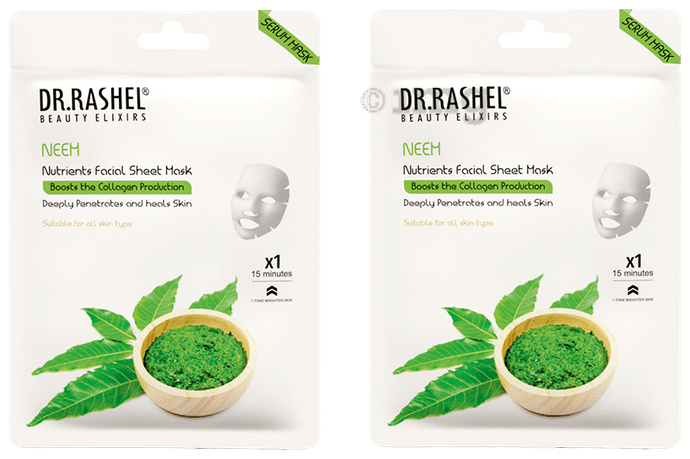Dr. Rashel Neem Sheet Mask (20gm Each)