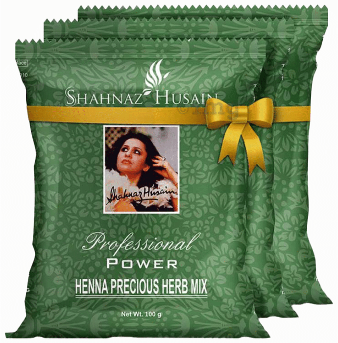 Shahnaz Husain Professional Power Henna Precious Herb Mix (100gm Each)