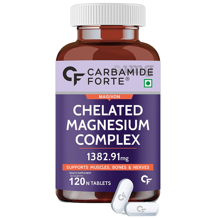 Carbamide Forte Chelated Magnesium Complex for Muscles, Bones & Nerves | Tablet