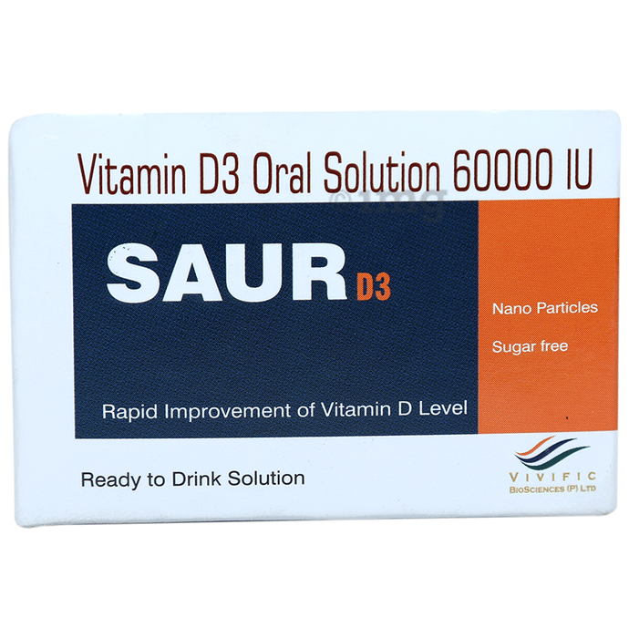 Saur D3 Solution (5ml Each)