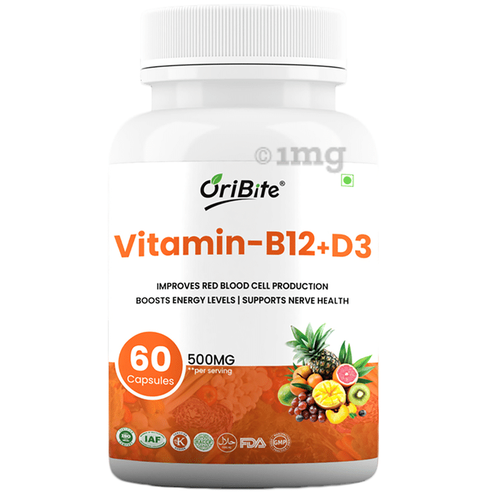 Oribite Vitamin-B12+D3 Capsule