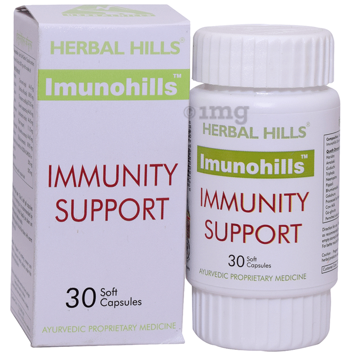 Herbal Hills Imunohills Immunity Support Soft Gel Capsules