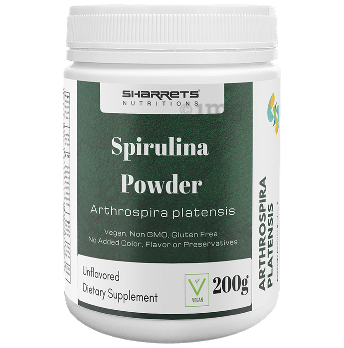 Sharrets Nutritions Organic Spirulina Powder
