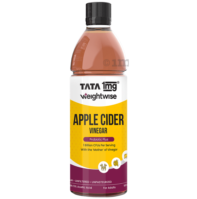Tata 1mg Weightwise Apple Cider Vinegar Probiotic Plus with the Mother of Vinegar