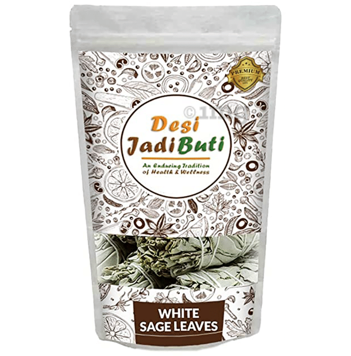 Desi Jadi Buti White Sage Leaves Leaves