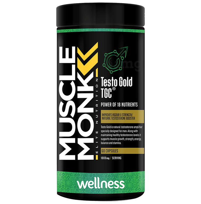 Muscle Monk Testo Gold TGC Capsule
