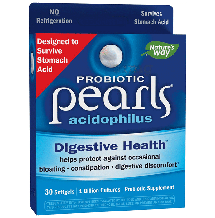 Nature's Way Probiotic Pearls Acidophilus Softgels