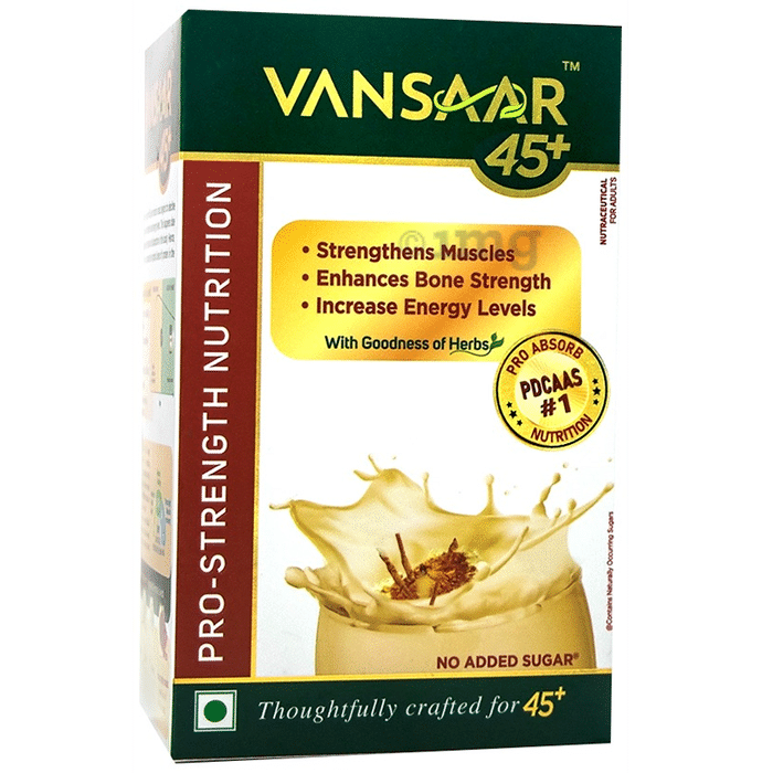 Vansaar Pro-Strength Nutrition 45+ No Added Sugar