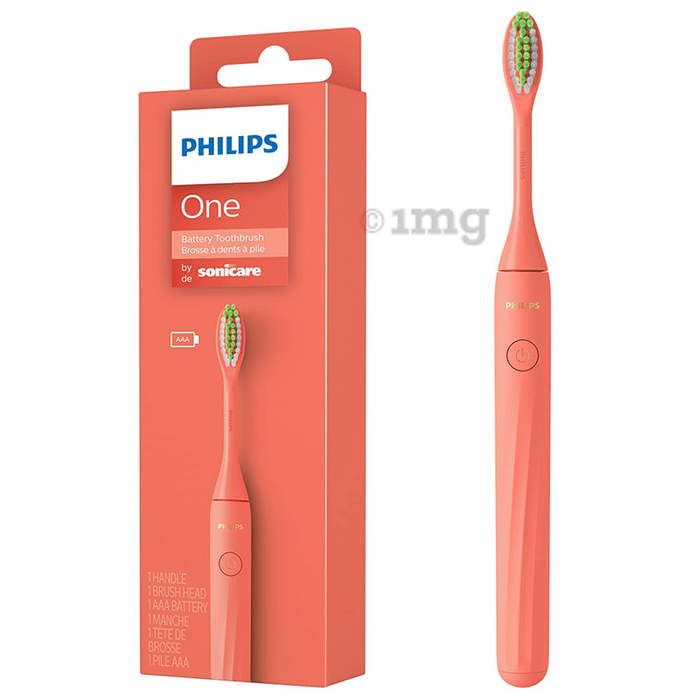 Philips HY1100/51 One Battery Electric Toothbrush By Sonicare