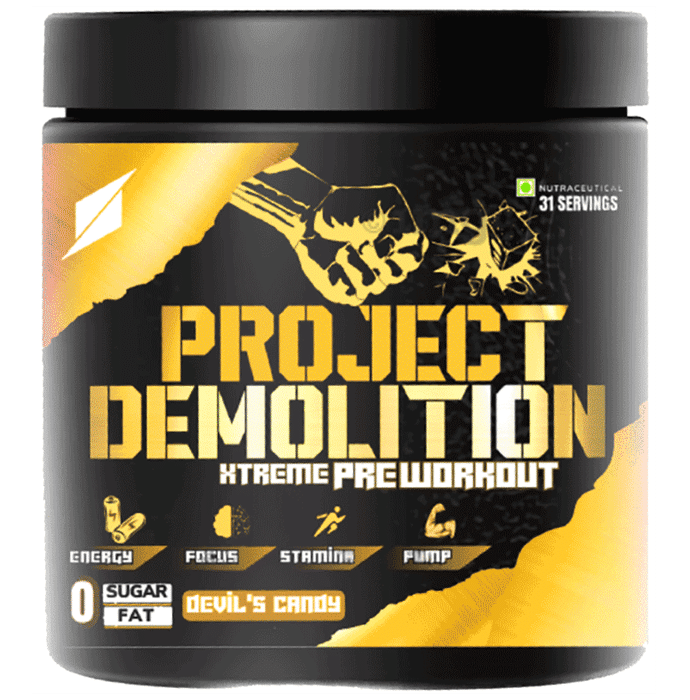 Project Demolition Xtreme Pre Workout Powder Devil's Candy