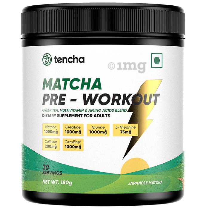 Tencha Blends Matcha Pre-Workout