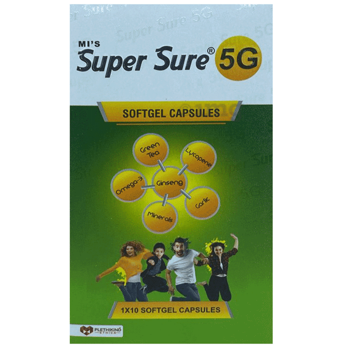 Super Sure Super Sure 5G Soft Gelatin Capsule