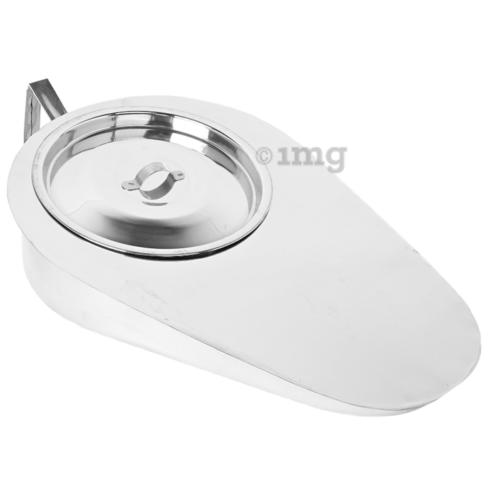 Ambygo Stainless Steel Bed Pan Urine Pot for Men