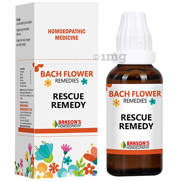BAKSON Bach Flower Rescue Remedy 30