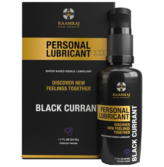 Kaamraj Personal Lubricant Black Currant