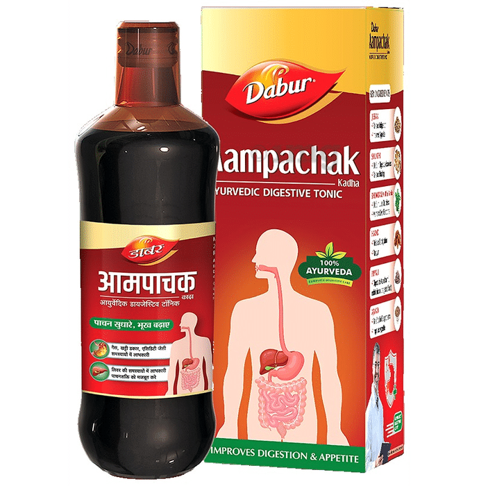 Dabur Aampachak Kadha Ayurvedic Digestive Tonic