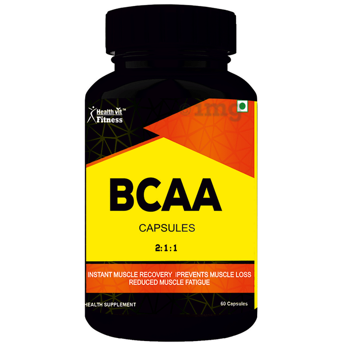 HealthVit BCAA 2:1:1 1000mg Capsule