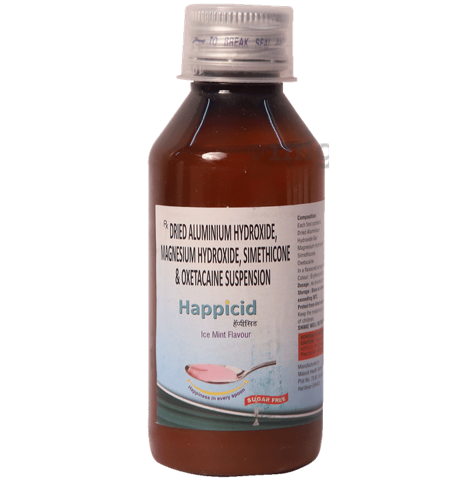 Happicid Oral Gel Ice Mint Sugar Free