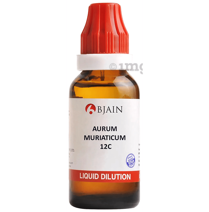 Bjain Aurum Muriaticum Dilution 12 CH