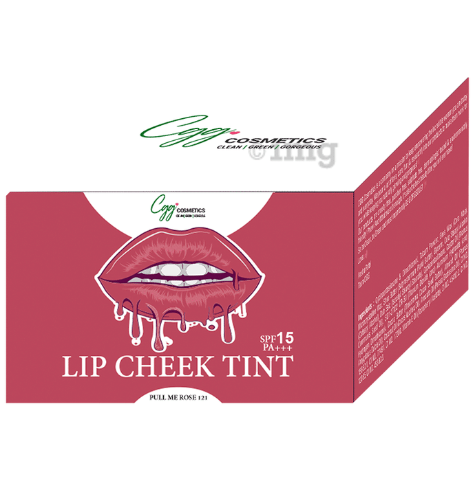 CGG Cosmetics Lip Cheek Tint SPF15PA+++ Pull Me Rose 121