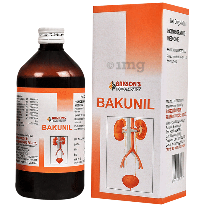 Bakson's Homeopathy Bakunil Syrup
