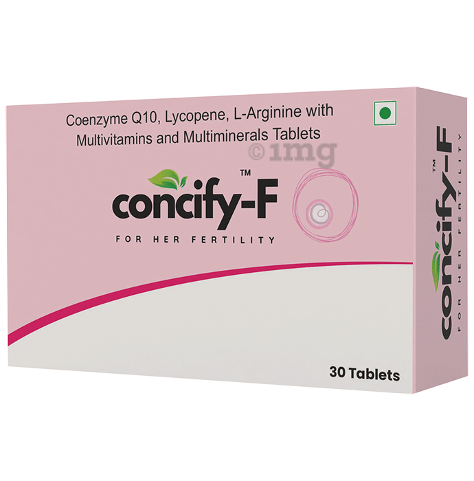 Concify F Tablet : Female Fertility Supplement | Prenatal Supplement Tablet