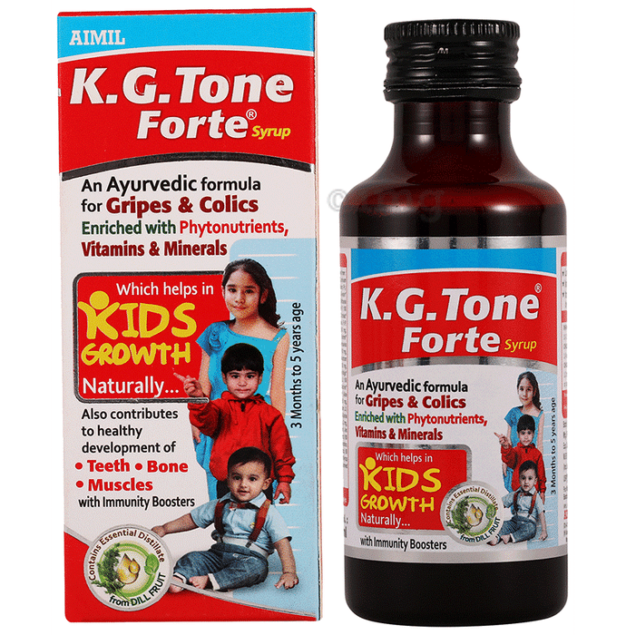 Aimil Pharmaceuticals K.G. Tone Forte Syrup (100ml Each)