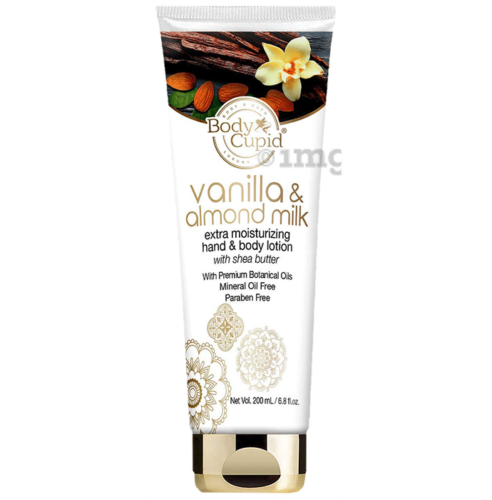 Body Cupid Vanilla & Almond Milk Extra Moisturizing Hand & Body Lotion