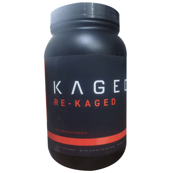 Kaged Muscle Re-Kaged Anabolic Protein Fuel Powder Strawberry Lemonade