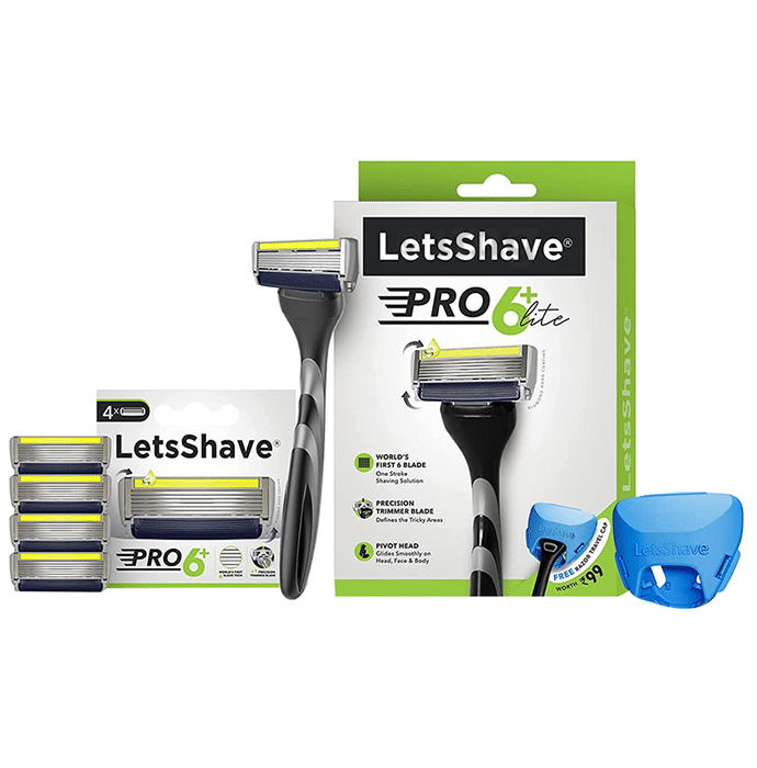 LetsShave Pro 6+ Lite Shaving Razor