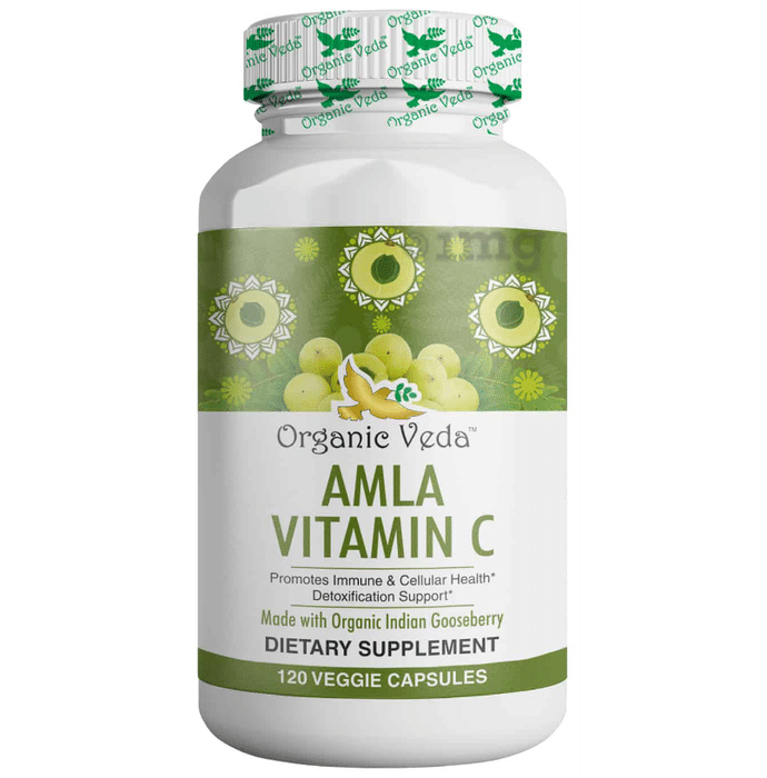 Organic Veda Amla Vitamin C Veggie Capsule