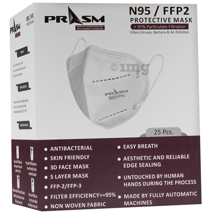 Prism N95/FFP2 Protection Mask Grey