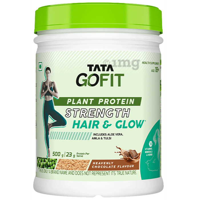 Tata Heavenly Chocolate Gofit Plant Protein Powder