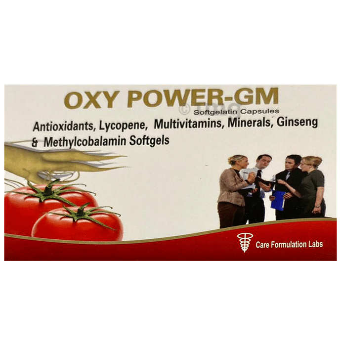 Oxy Power-GM Soft Gelatin Capsule