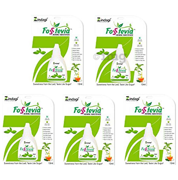 Zindagi Fosstevia Herbal Sweetener (10ml Each)