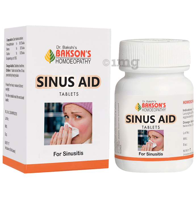 Bakson's Homeopathy Sinus Aid Tablet