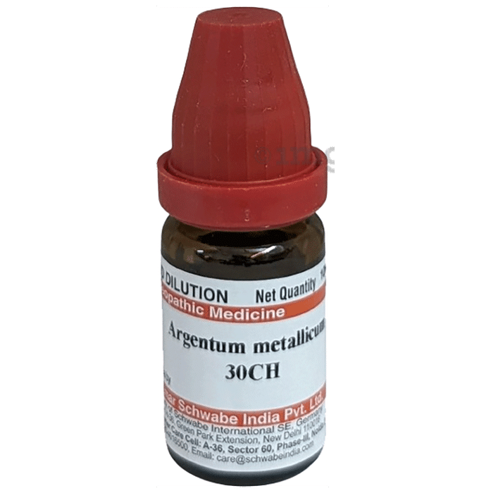 Dr Willmar Schwabe India Argentum Metallicum Dilution 30 CH