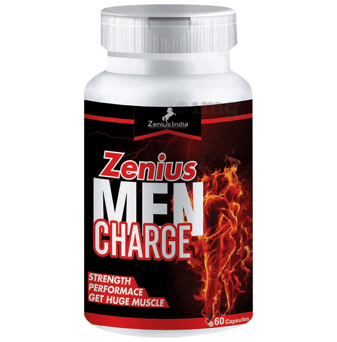 Zenius Men Charge Capsules | for Strength Performance & Huge Muscles